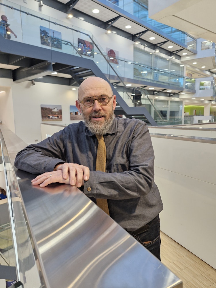 Andrew Stringer at Endeavour House